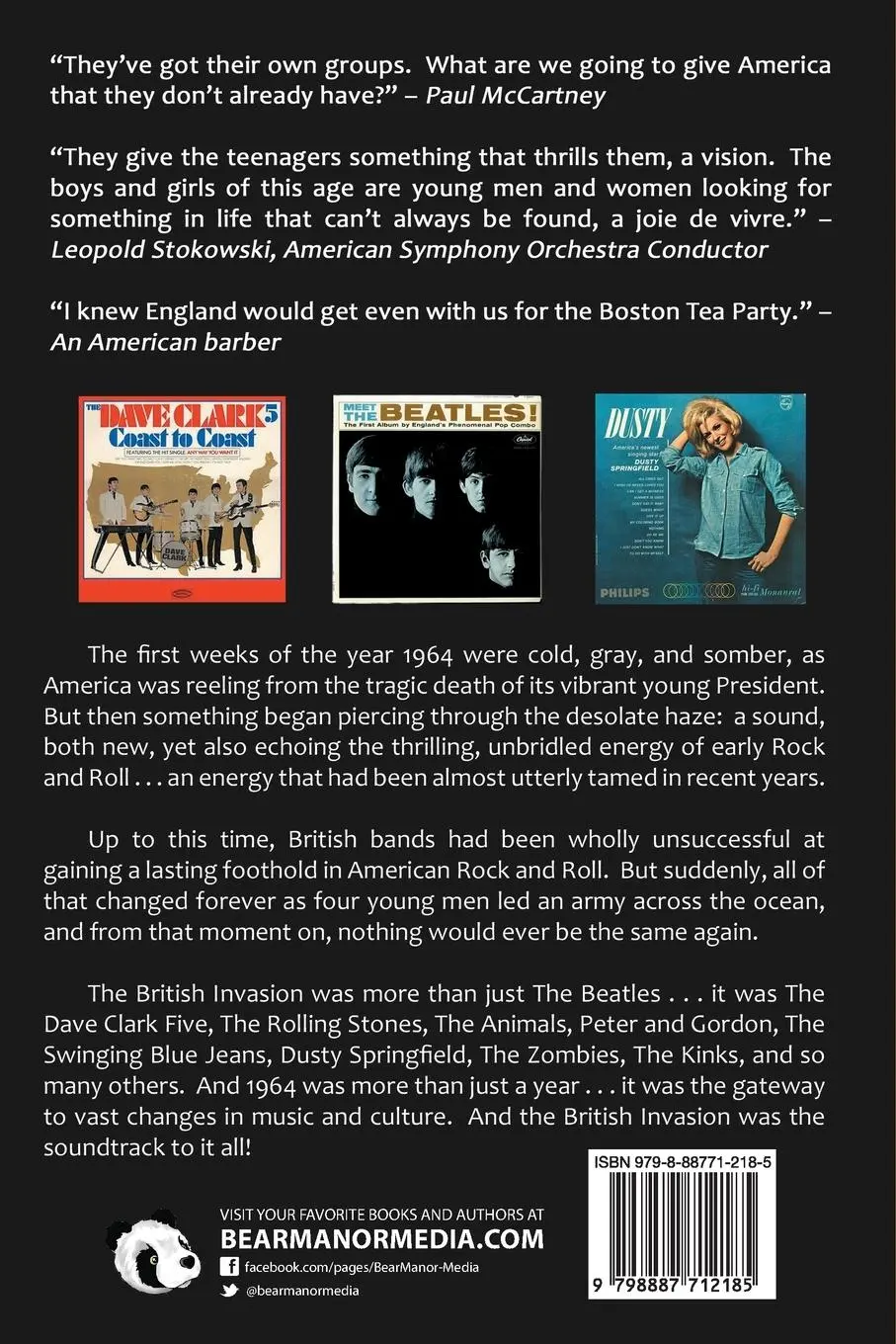Rückseite: 9798887712185 | British Invasion '64 - The Year That Changed Rock &amp; Roll Forever