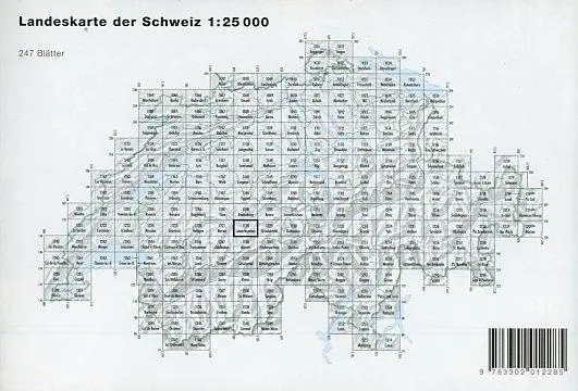 Bild: 9783302012285 | Swisstopo 1 : 25 000 Lauterbrunnen | (Land-)Karte | Deutsch | 2024