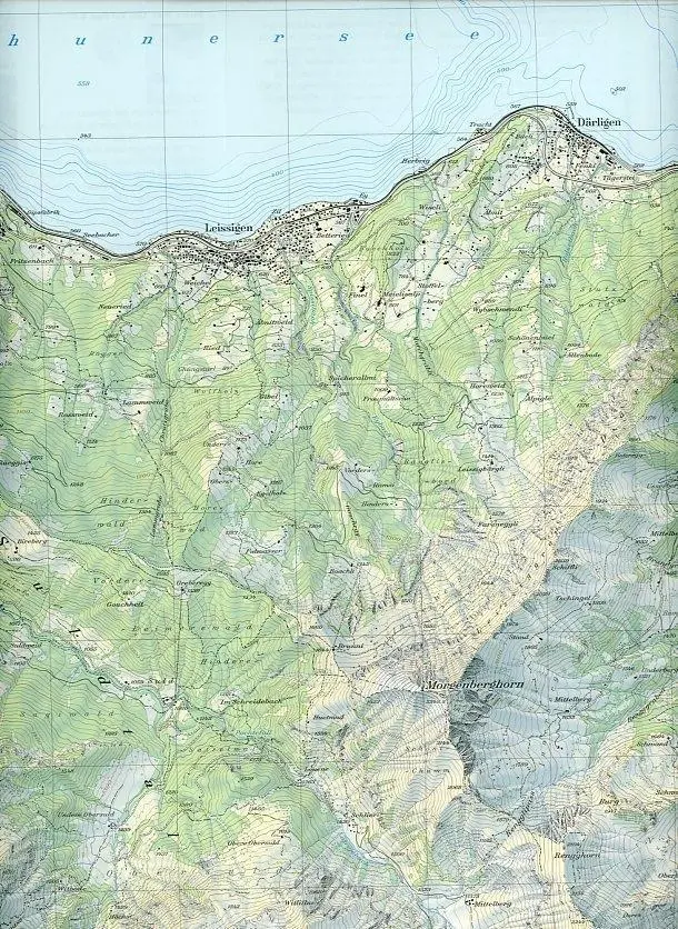Bild: 9783302012285 | Swisstopo 1 : 25 000 Lauterbrunnen | (Land-)Karte | Deutsch | 2024