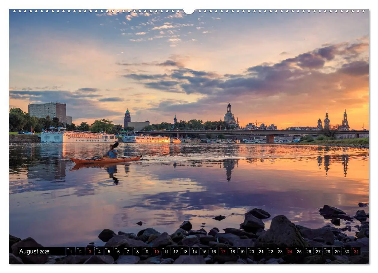 Bild: 9783435842285 | Barockperle Dresden (Wandkalender 2025 DIN A2 quer), CALVENDO...