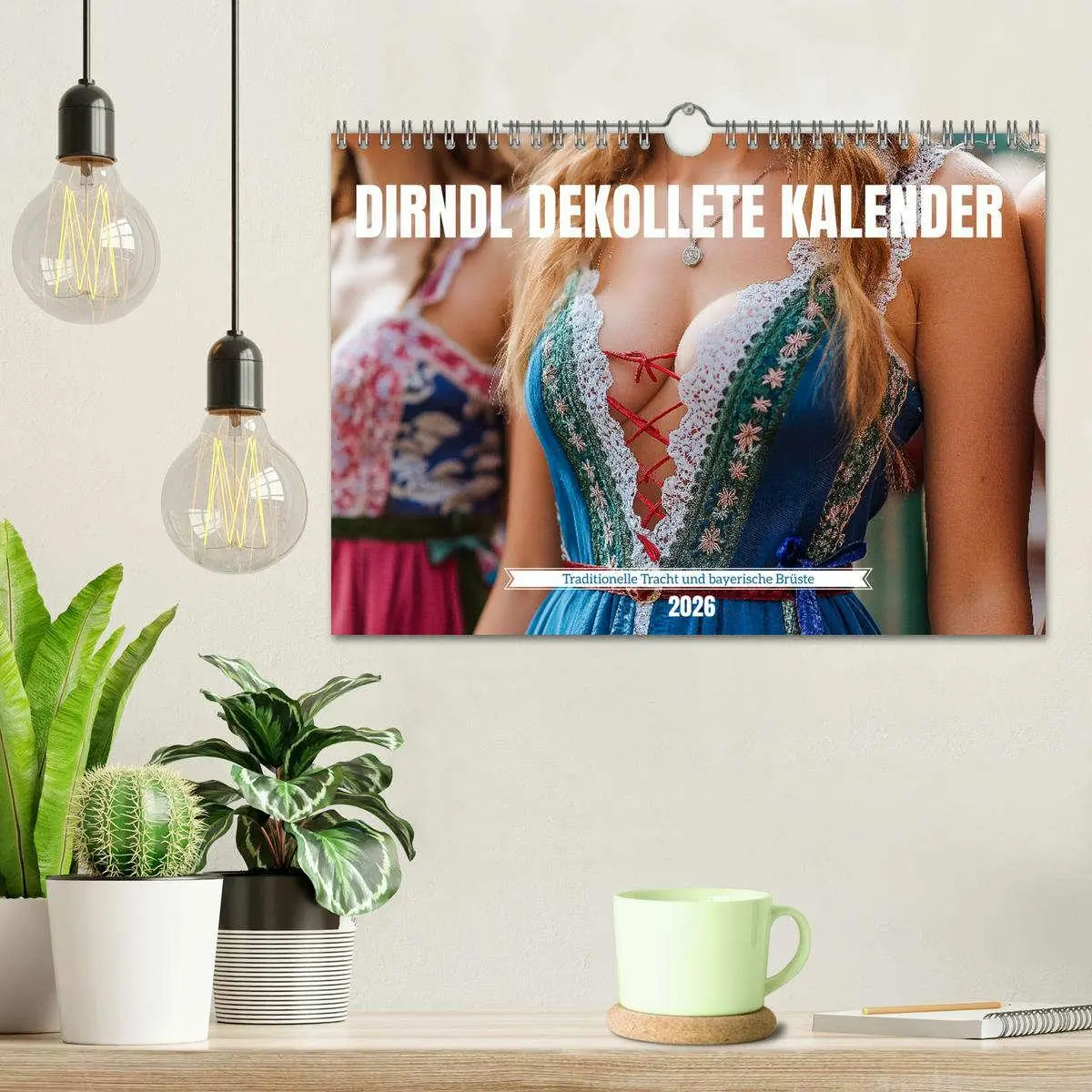 Bild: 9783457312285 | Dirndl Dekollete Kalender - Traditionelle Tracht und bayerische...