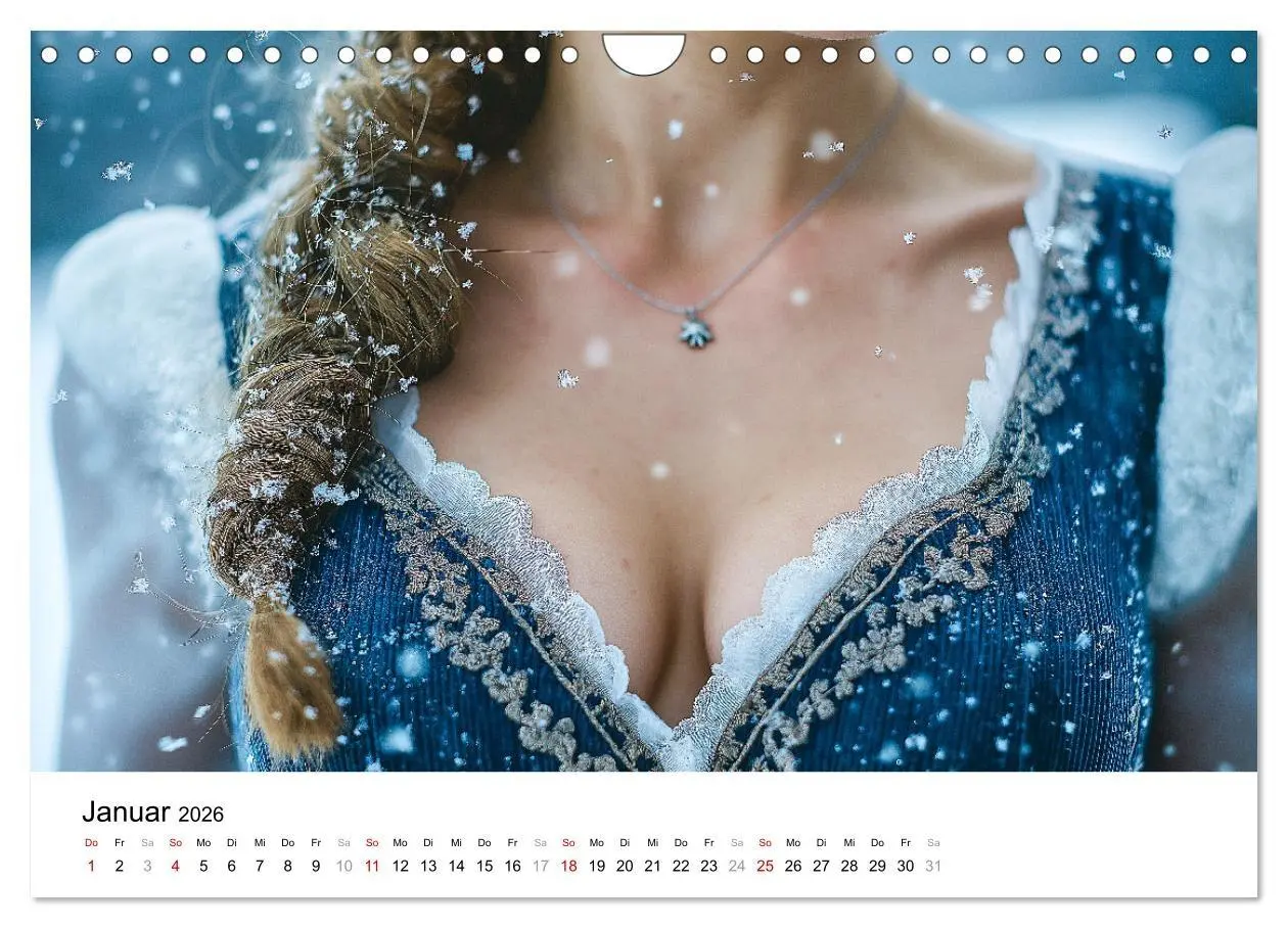 Bild: 9783457312285 | Dirndl Dekollete Kalender - Traditionelle Tracht und bayerische...