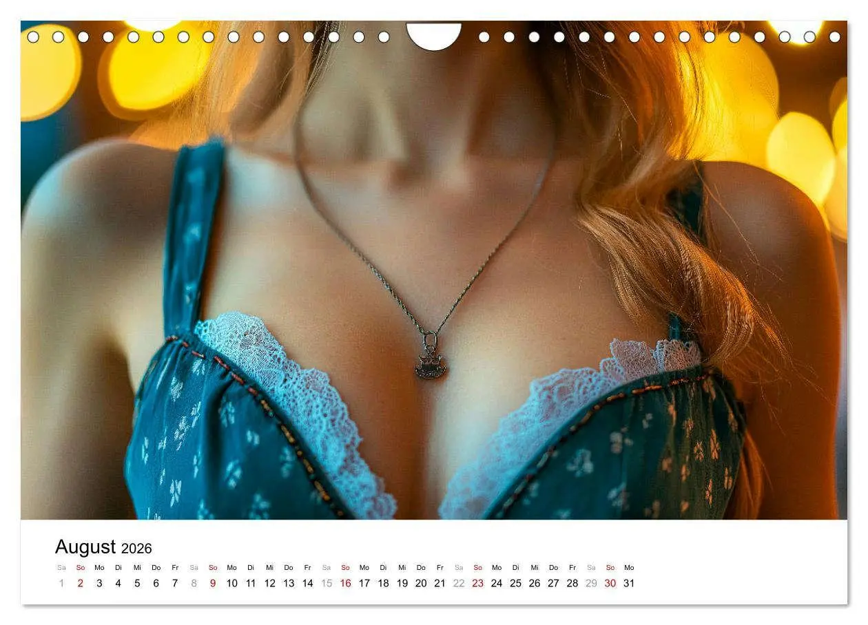 Bild: 9783457312285 | Dirndl Dekollete Kalender - Traditionelle Tracht und bayerische...