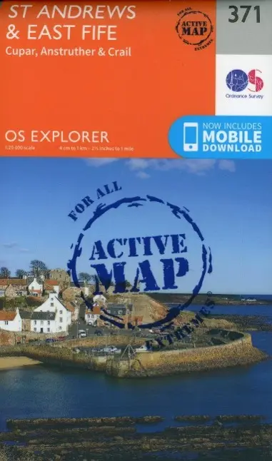 Cover: 9780319472385 | St Andrews and East Fife | Ordnance Survey | (Land-)Karte | Englisch