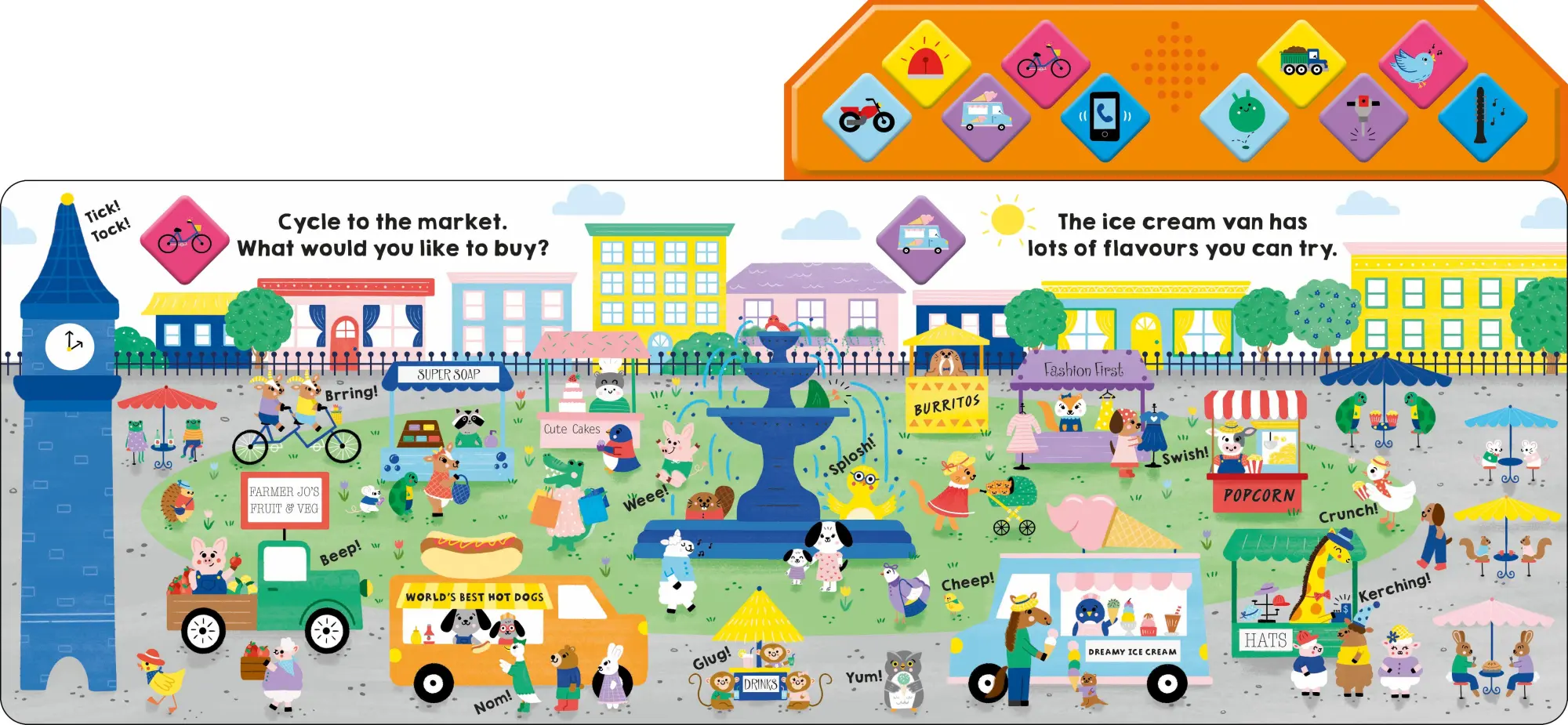 Bild: 9781838992385 | What Can You Hear? In The City | Priddy Books (u. a.) | Buch | 2022