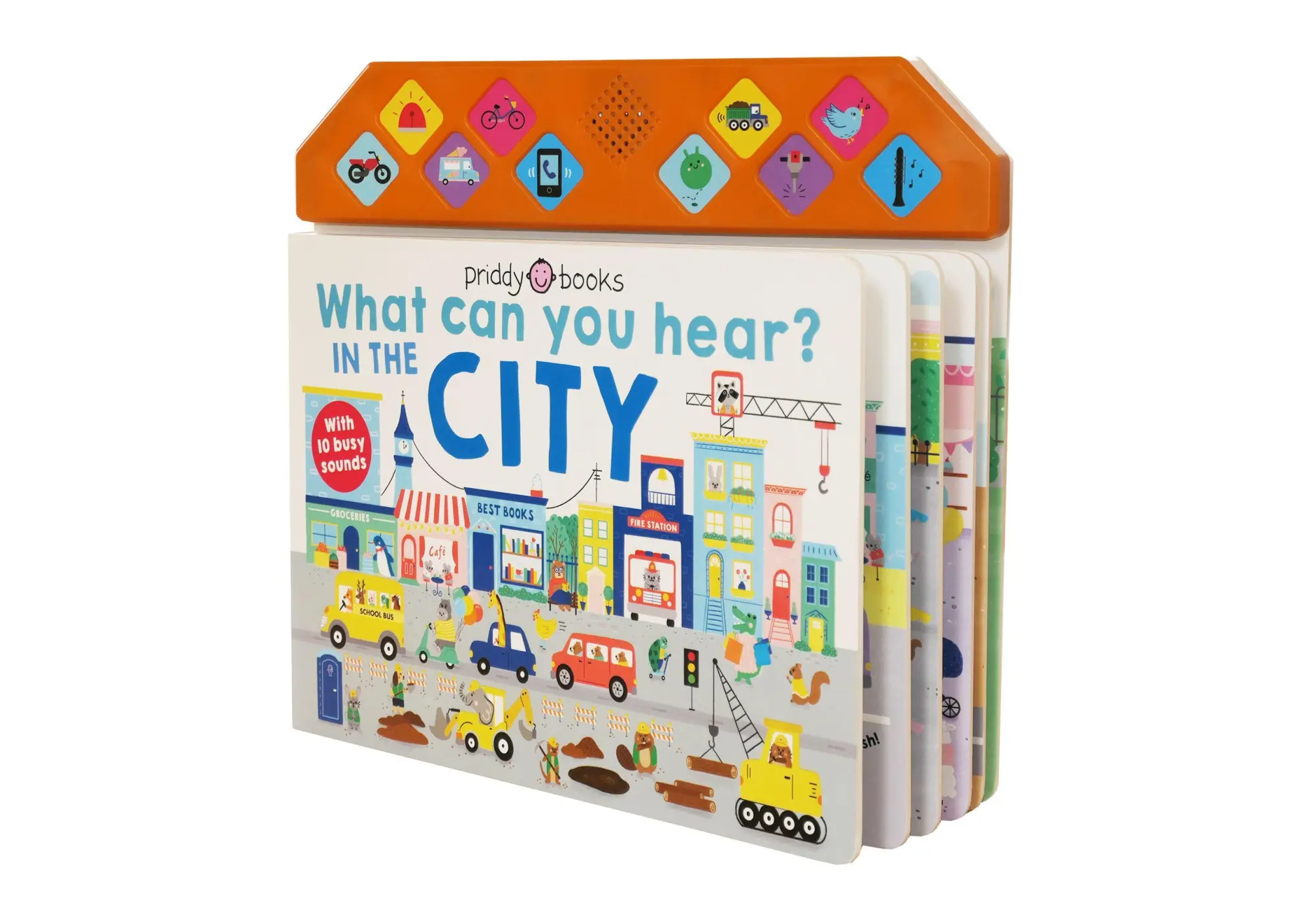 Bild: 9781838992385 | What Can You Hear? In The City | Priddy Books (u. a.) | Buch | 2022