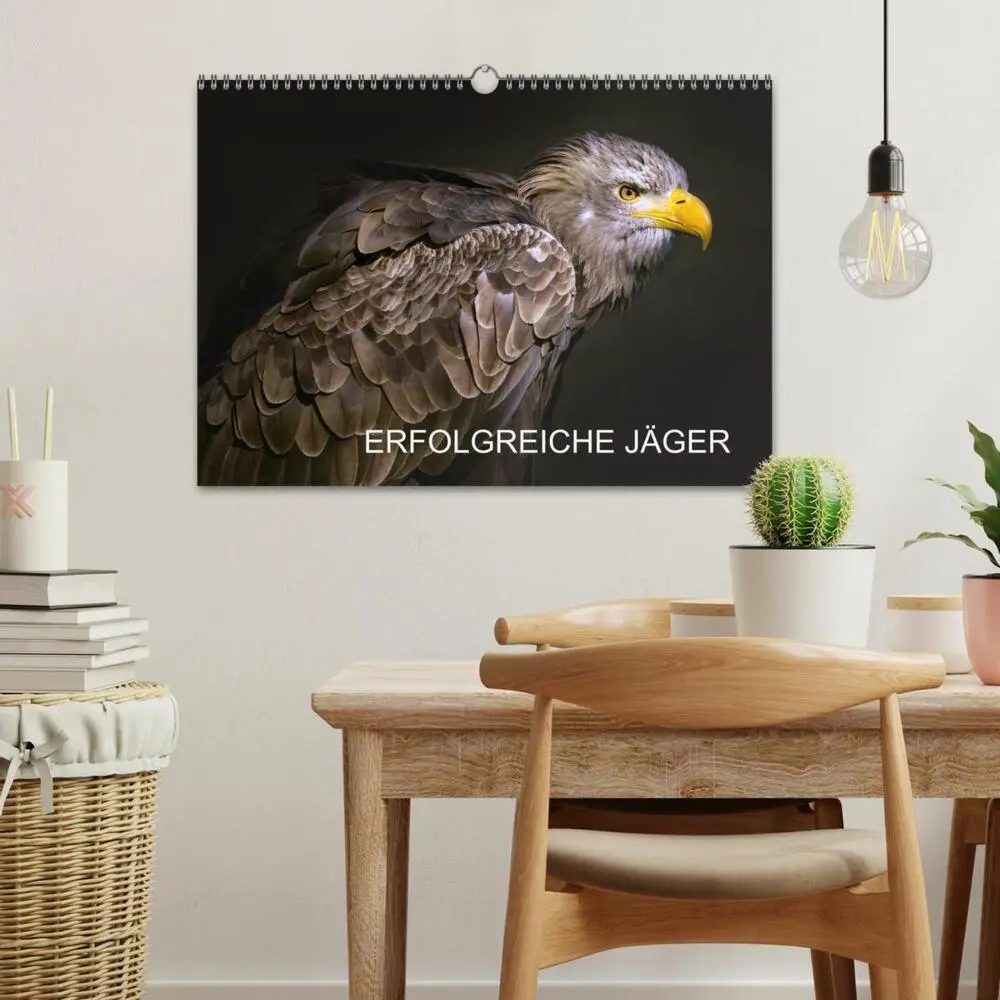 Bild: 9783435142385 | Erfolgreiche Jäger (Wandkalender 2025 DIN A3 quer), CALVENDO...