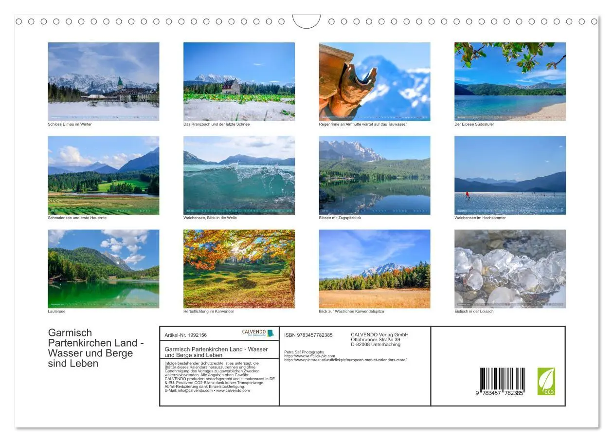Bild: 9783457782385 | Garmisch Partenkirchen Land - Wasser und Berge sind Leben...