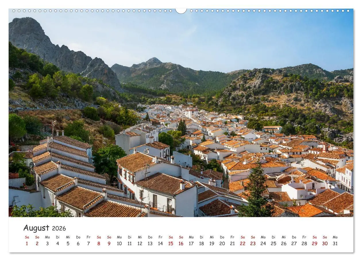 Bild: 9783457852385 | Andalusien - Weiße Dörfer und wilde Natur (Wandkalender 2026 DIN A2...