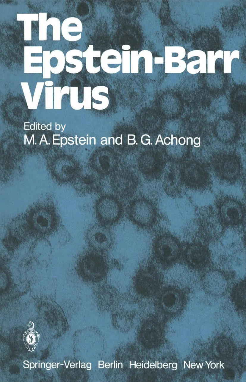 Cover: 9783642672385 | The Epstein-Barr Virus | B. G. Achong (u. a.) | Taschenbuch | xvi