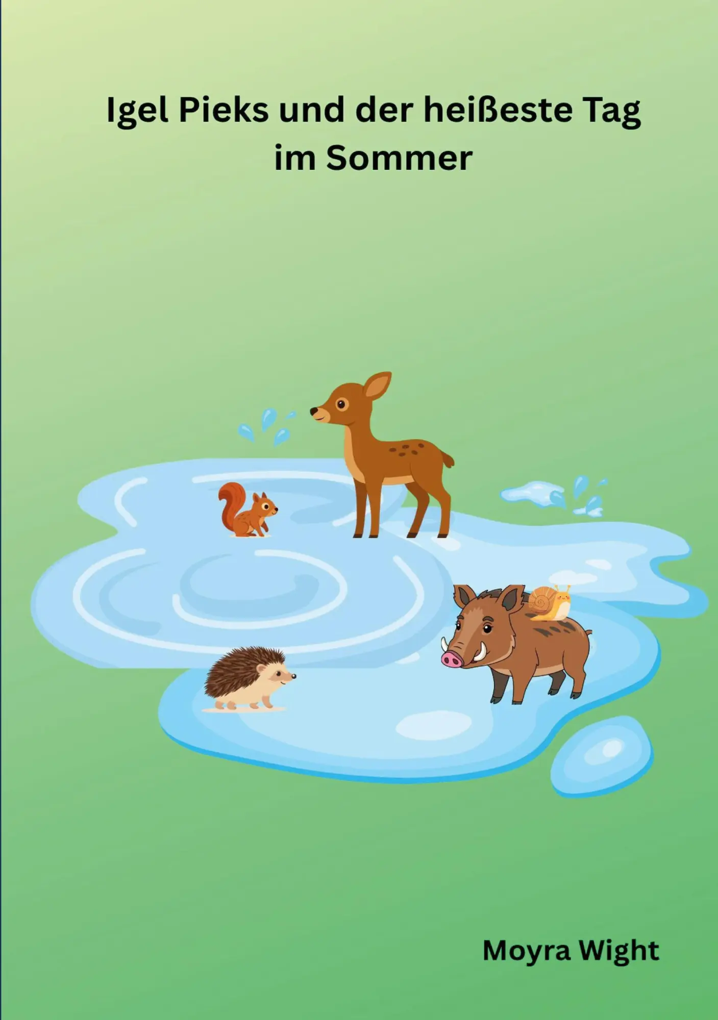 Igel Pieks und der heißeste Tag im Sommer