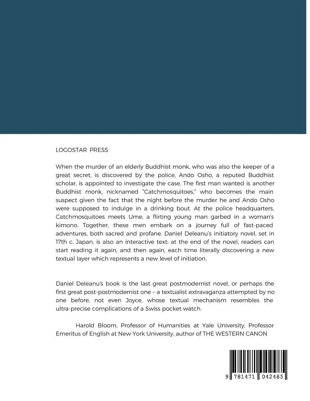 Rückseite: 9781471042485 | Bodhidharma's Secret | Daniel Deleanu | Taschenbuch | Englisch | 2022