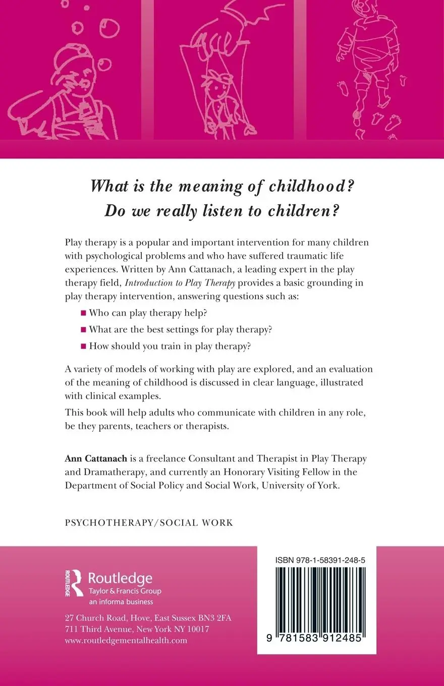 Rückseite: 9781583912485 | Introduction to Play Therapy | Ann Cattanach | Taschenbuch | Englisch