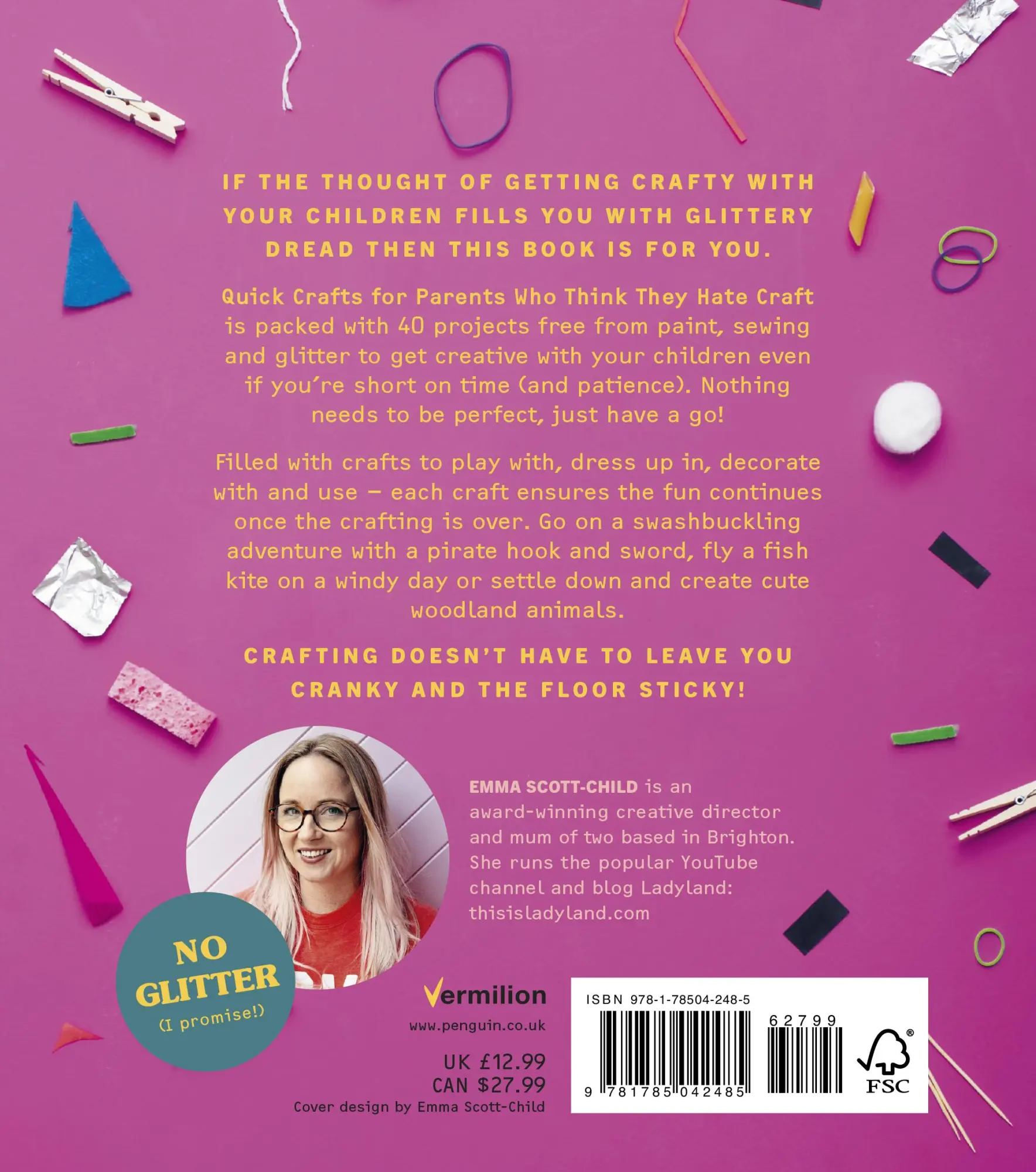 Rückseite: 9781785042485 | Quick Crafts for Parents Who Think They Hate Craft | Emma Scott-Child