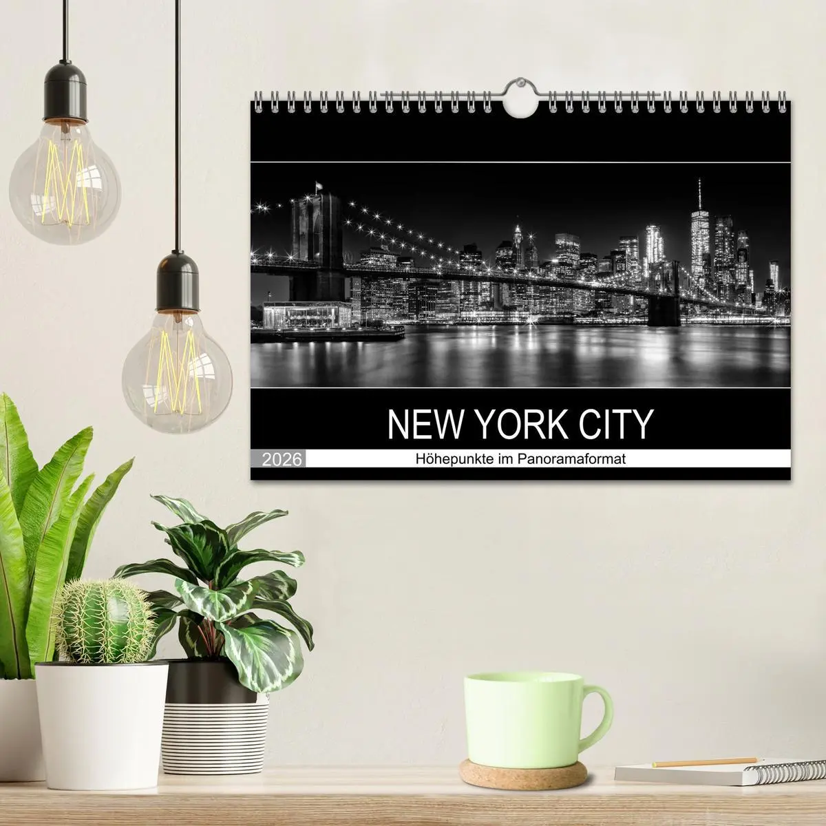 Bild: 9783516172485 | NEW YORK CITY Höhepunkte im Panoramaformat (Wandkalender 2026 DIN...
