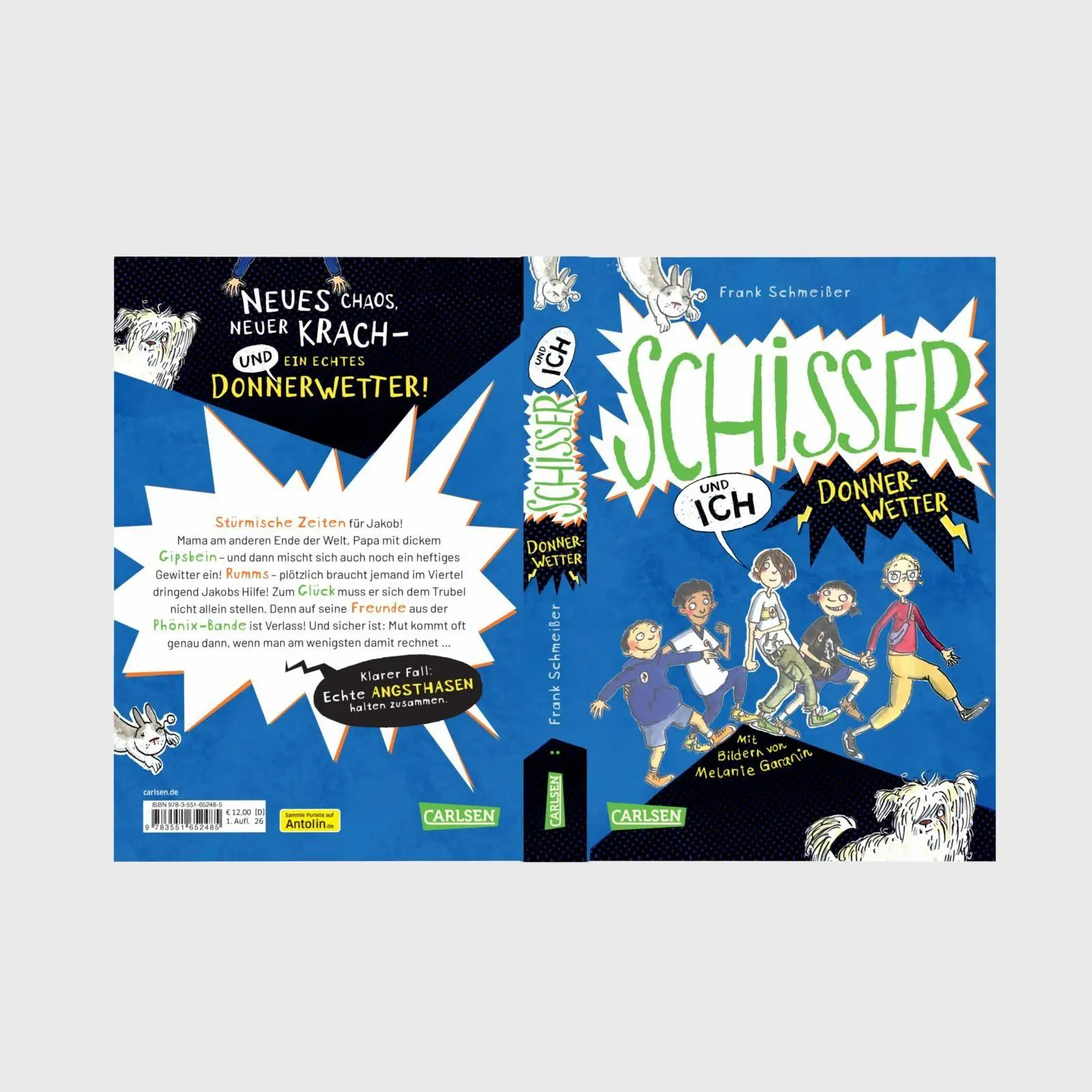 Bild: 9783551652485 | Schisser und ich 2: Donnerwetter | Frank Schmeißer | Buch | 192 S.