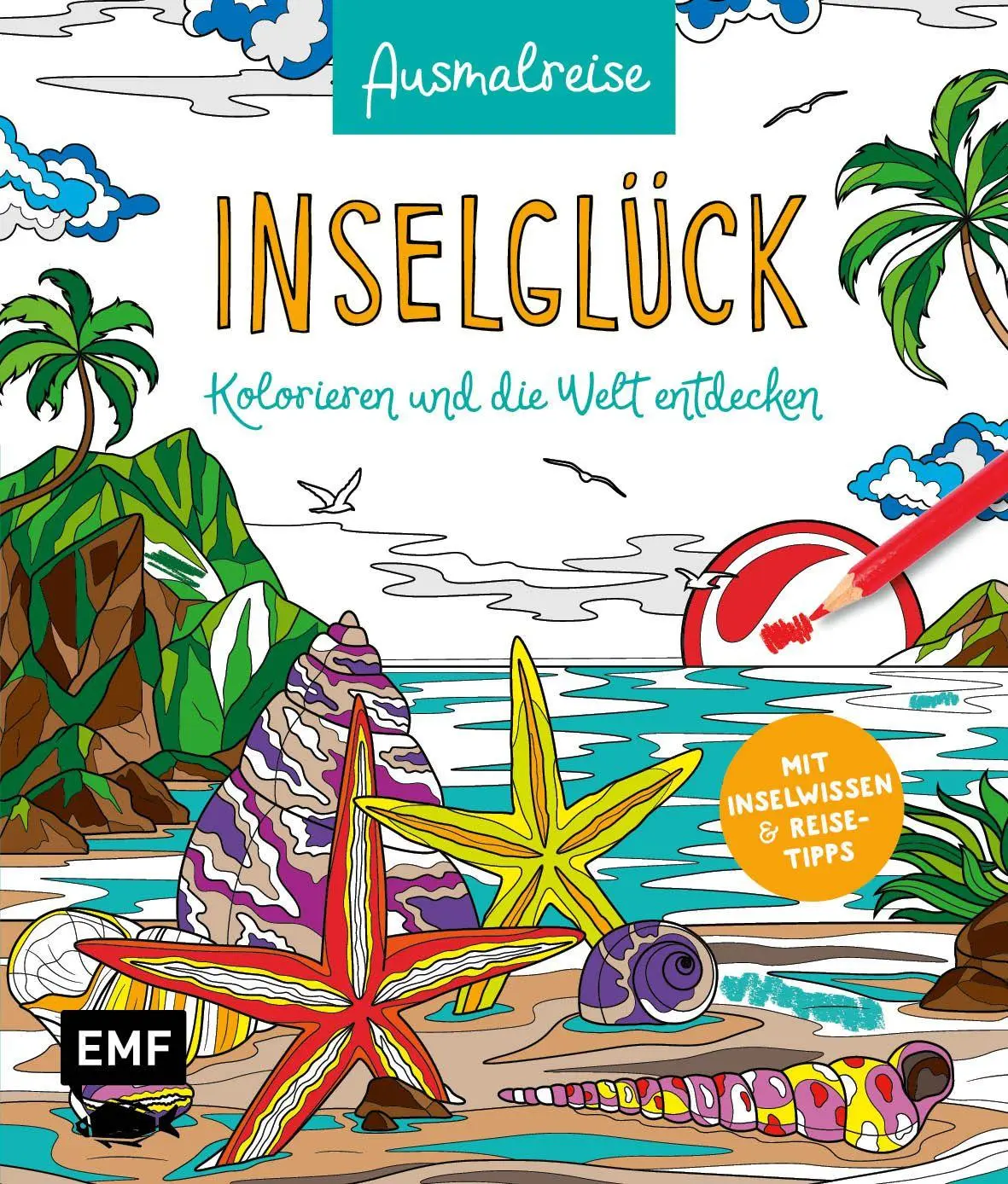 Cover: 9783745932485 | Ausmalreise Inselglück | Taschenbuch | 80 S. | Deutsch | 2026