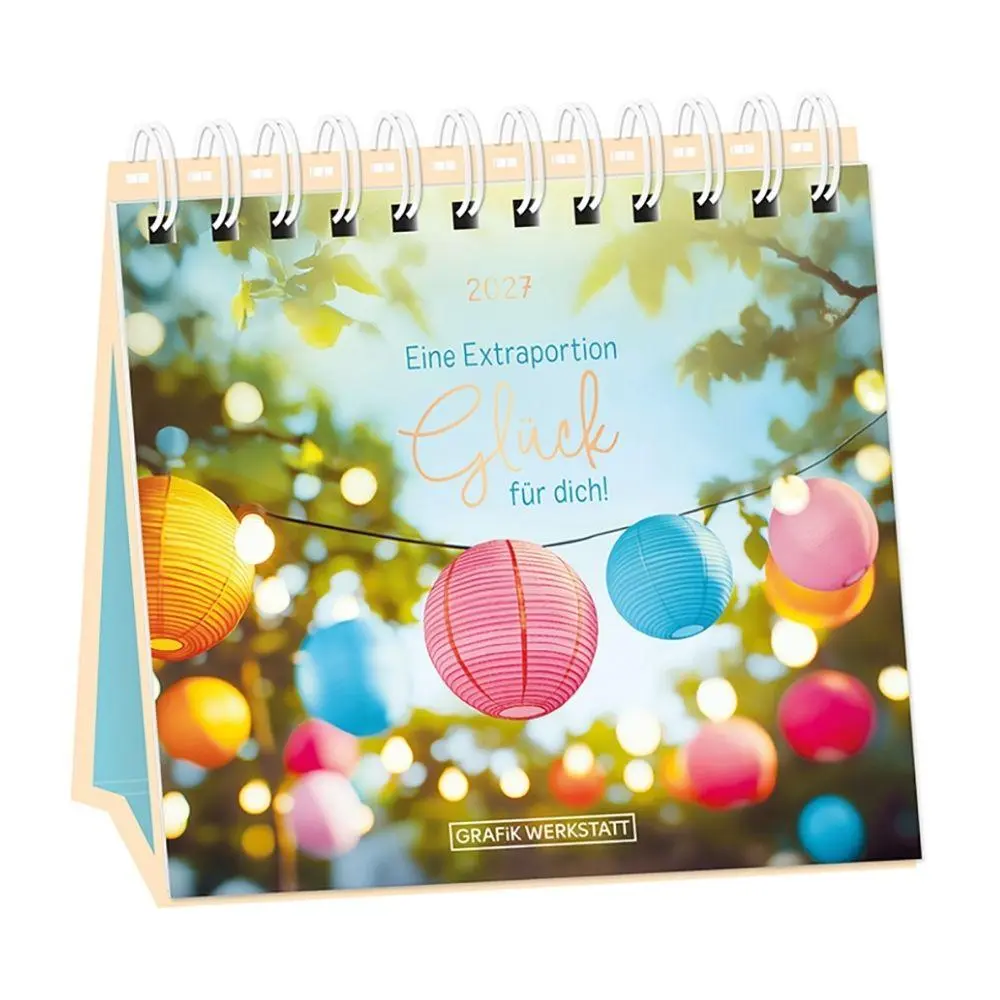 Cover: 9783986362485 | Tischkalender 2027 Extraportion Glück | Tischkalender | Original