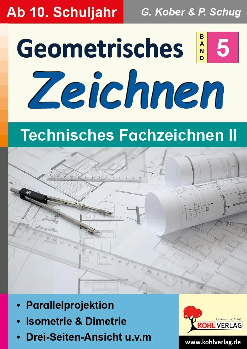 Cover: 9783988412485 | Geometrisches Zeichnen / Band 5: Technisches Fachzeichnen II | Buch