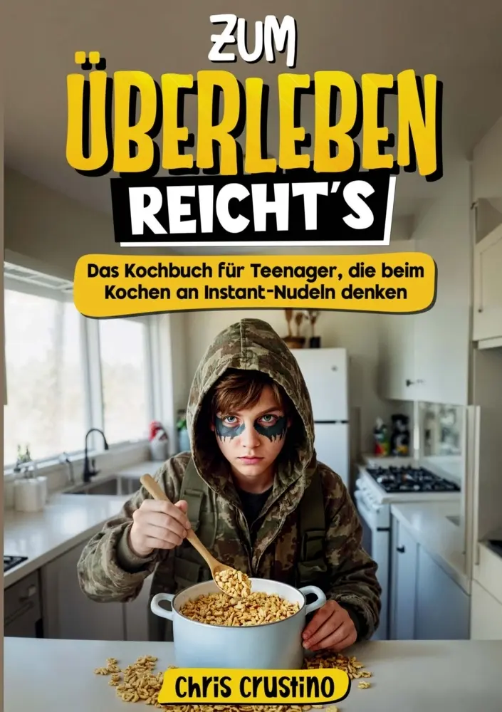 Cover: 9789403852485 | Zum Überleben reicht's - Das Kochbuch für Teenager, die beim Kochen...