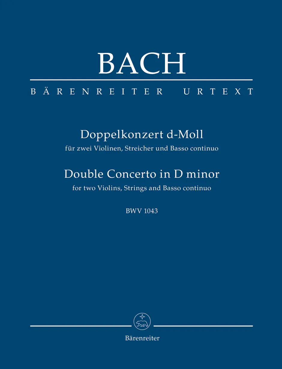 Cover: 9790006202485 | Double Concerto For Two Violins In D Minor | Johann Sebastian Bach