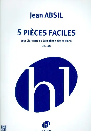 Cover: 9790230942485 | Pieces Faciles(5) Op.138 | Jean Absil | Buch | Lemoine