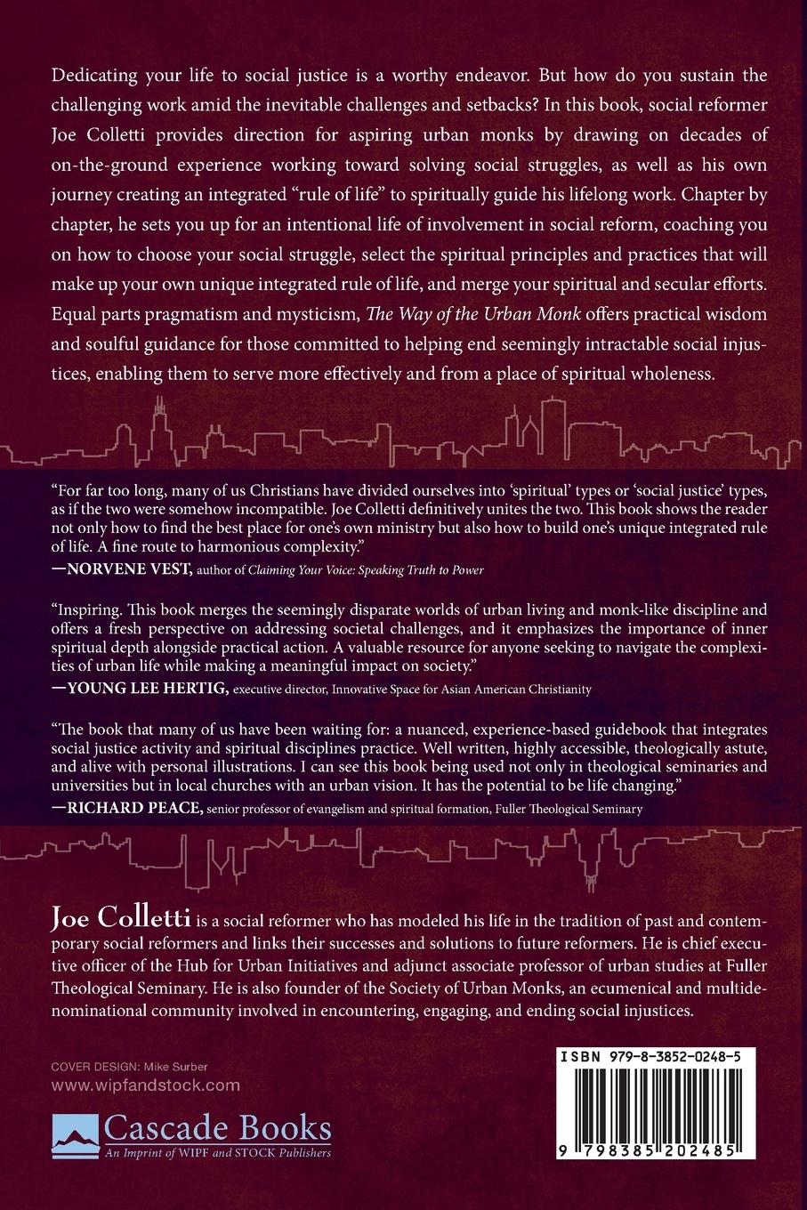 Rückseite: 9798385202485 | The Way of the Urban Monk | Joe Colletti | Taschenbuch | Englisch