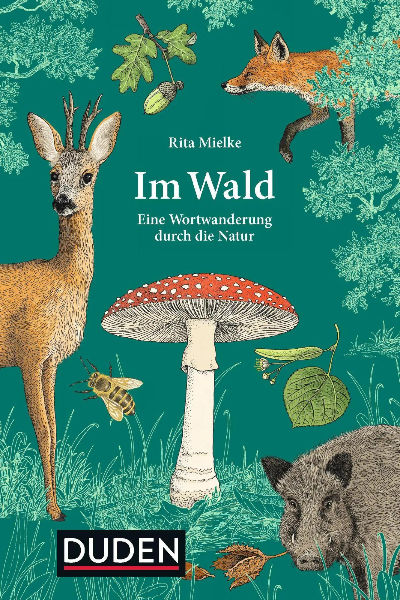 Cover: 9783411742585 | Im Wald | Eine Wortwanderung durch die Natur, Duden | Rita Mielke