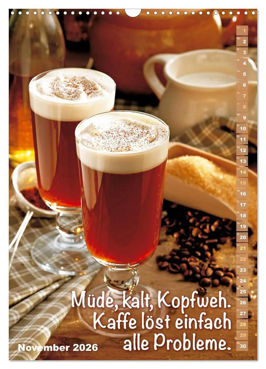 Bild: 9783516302585 | Kaffeestunde: Die Welt der Baristas (Wandkalender 2026 DIN A3...