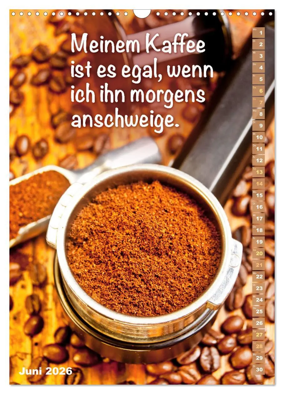 Bild: 9783516302585 | Kaffeestunde: Die Welt der Baristas (Wandkalender 2026 DIN A3...