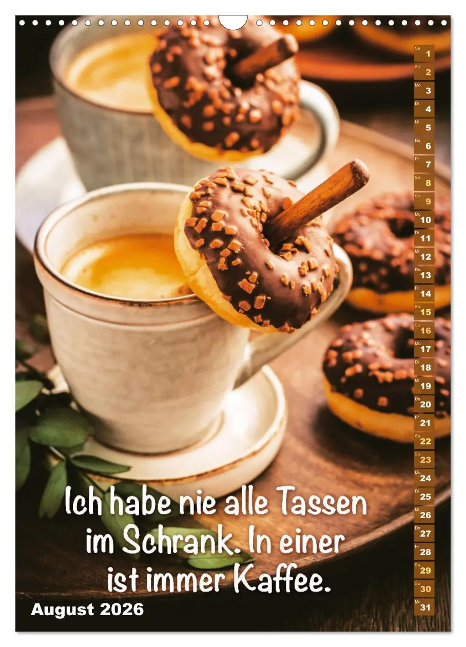 Bild: 9783516302585 | Kaffeestunde: Die Welt der Baristas (Wandkalender 2026 DIN A3...