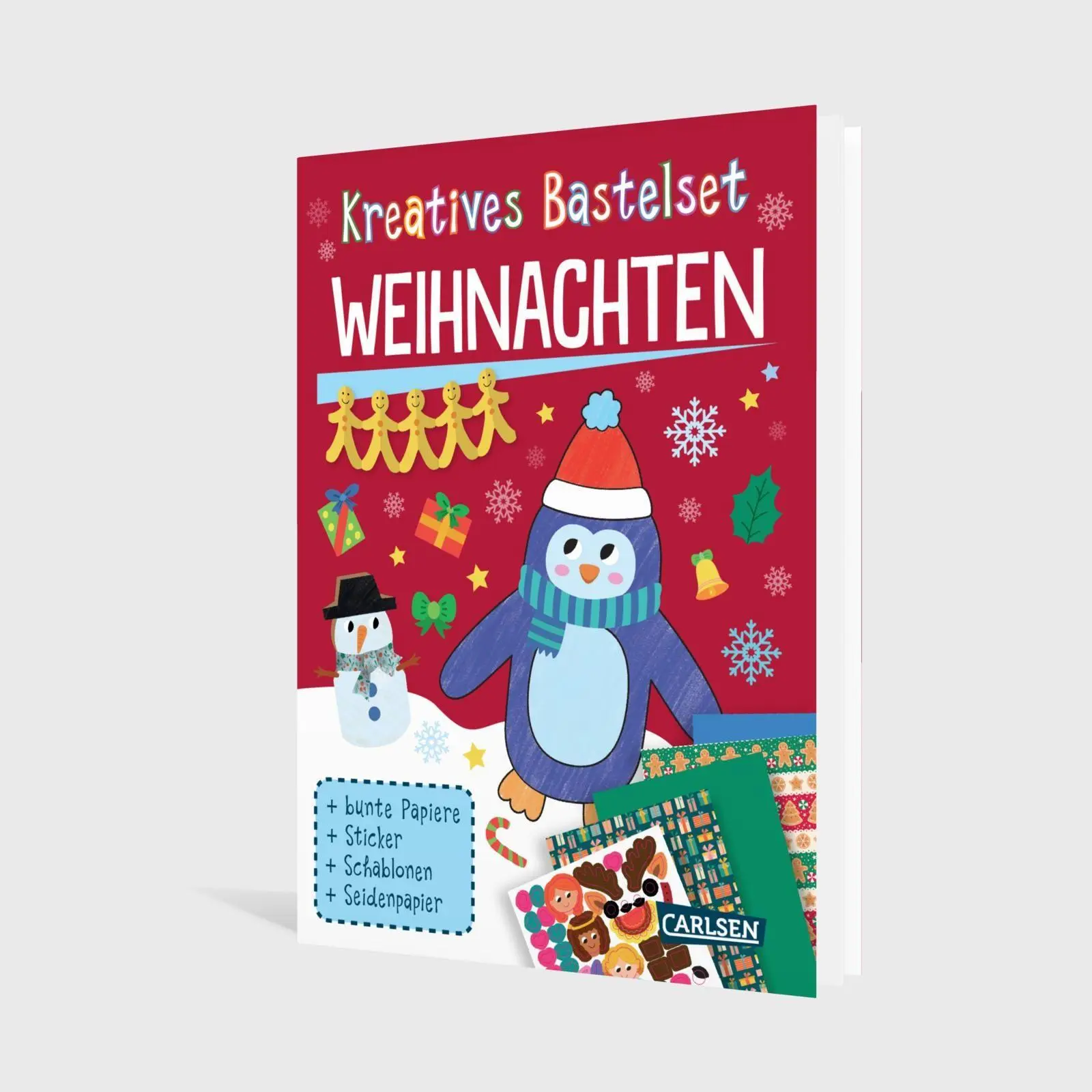 Bild: 9783551192585 | Bastelset für Kinder: Kreatives Bastelset: Weihnachten 2025 | Poitier