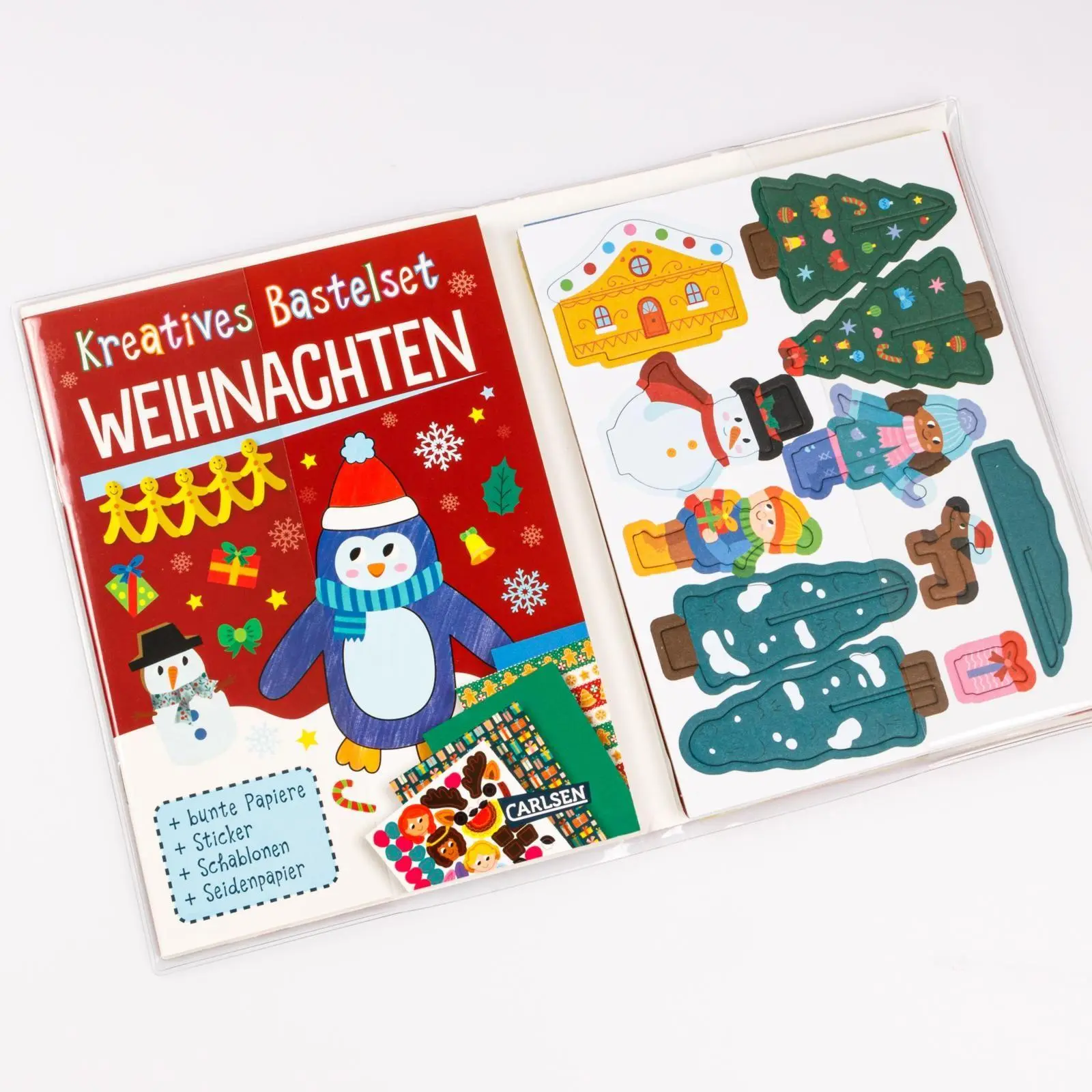 Bild: 9783551192585 | Bastelset für Kinder: Kreatives Bastelset: Weihnachten 2025 | Poitier