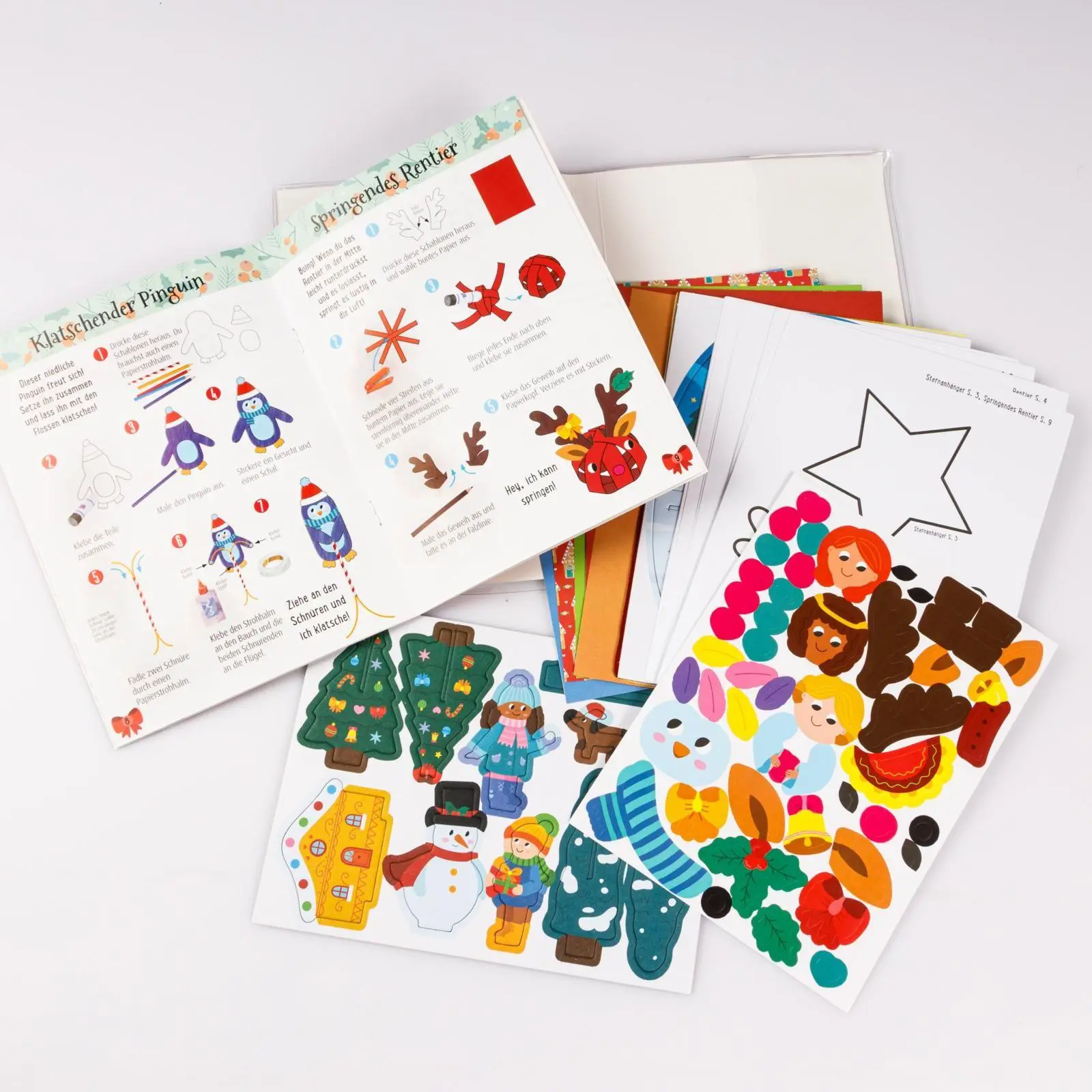 Bild: 9783551192585 | Bastelset für Kinder: Kreatives Bastelset: Weihnachten 2025 | Poitier