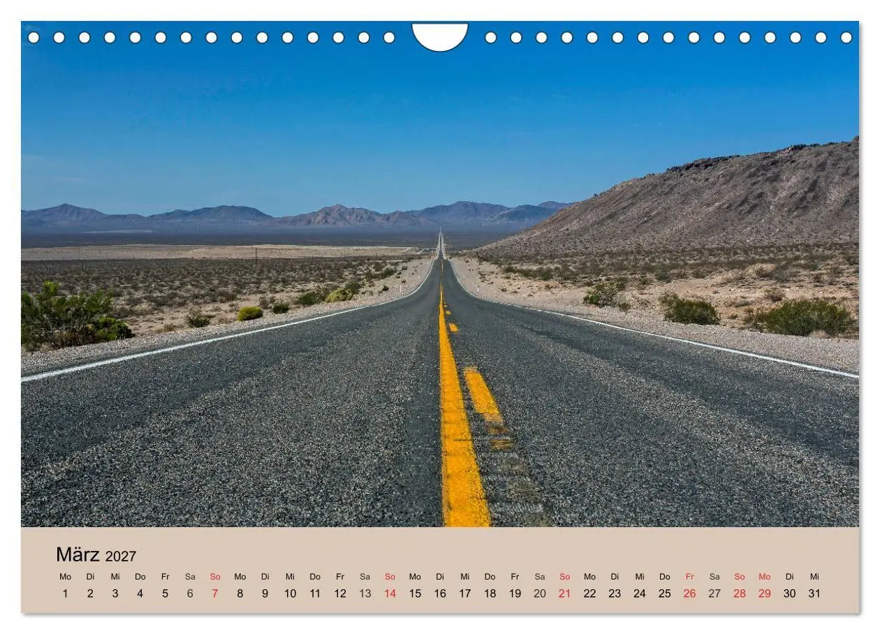 Bild: 9783594142585 | Faszination USA - traumhafter Südwesten (Wandkalender 2027 DIN A4...