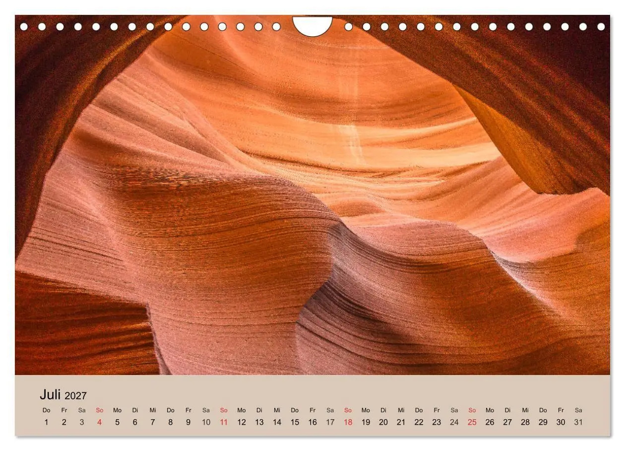 Bild: 9783594142585 | Faszination USA - traumhafter Südwesten (Wandkalender 2027 DIN A4...