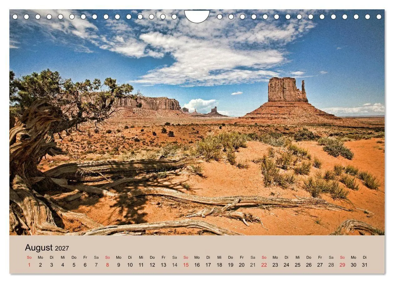Bild: 9783594142585 | Faszination USA - traumhafter Südwesten (Wandkalender 2027 DIN A4...