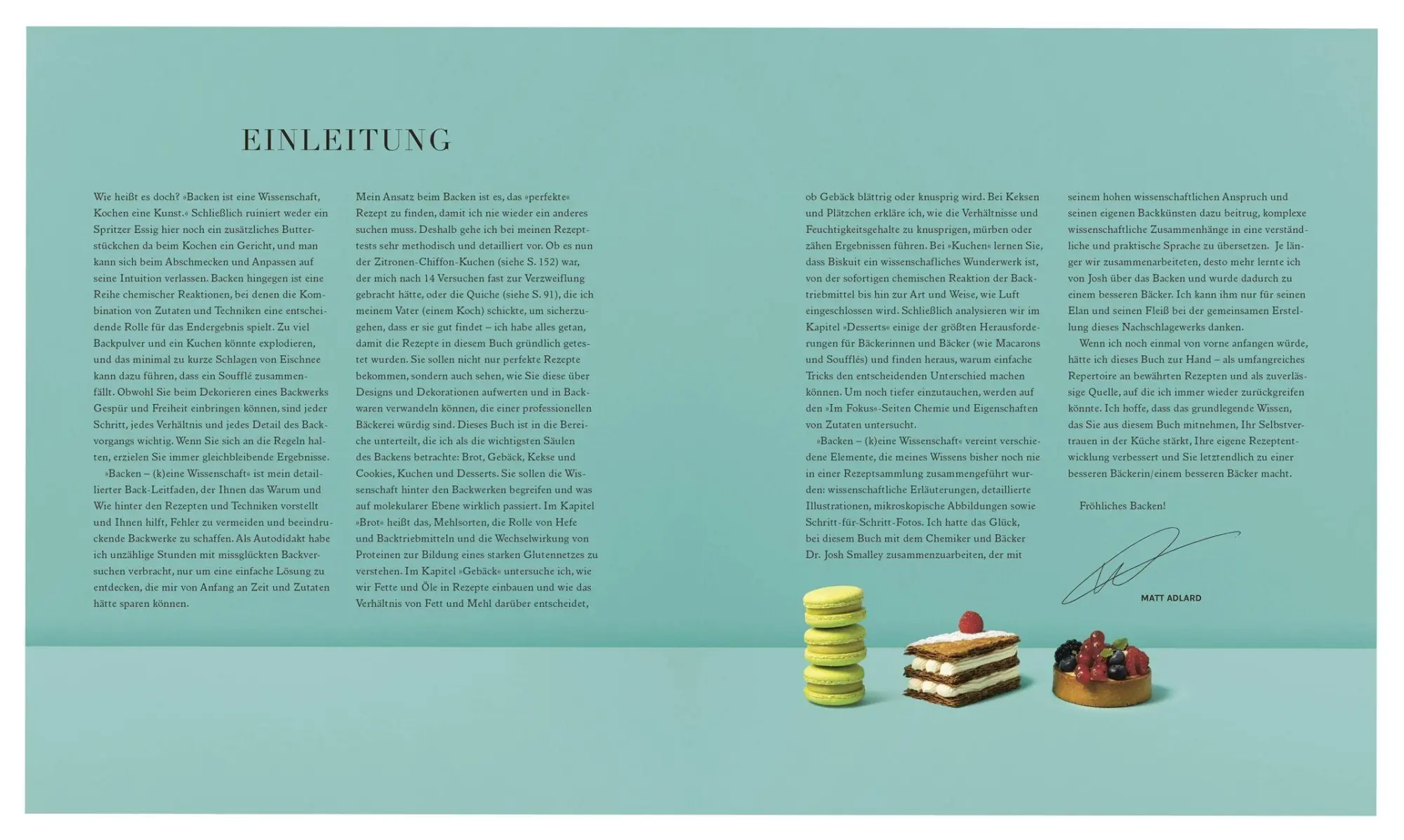Bild: 9783831052585 | Backen - (k)eine Wissenschaft | Matt Adlard | Taschenbuch | 224 S.