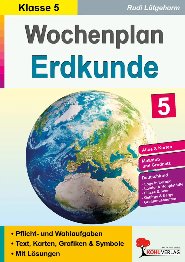 Cover: 9783966242585 | Wochenplan Erdkunde / Klasse 5 | Rudi Lütgeharm | Taschenbuch | 108 S.