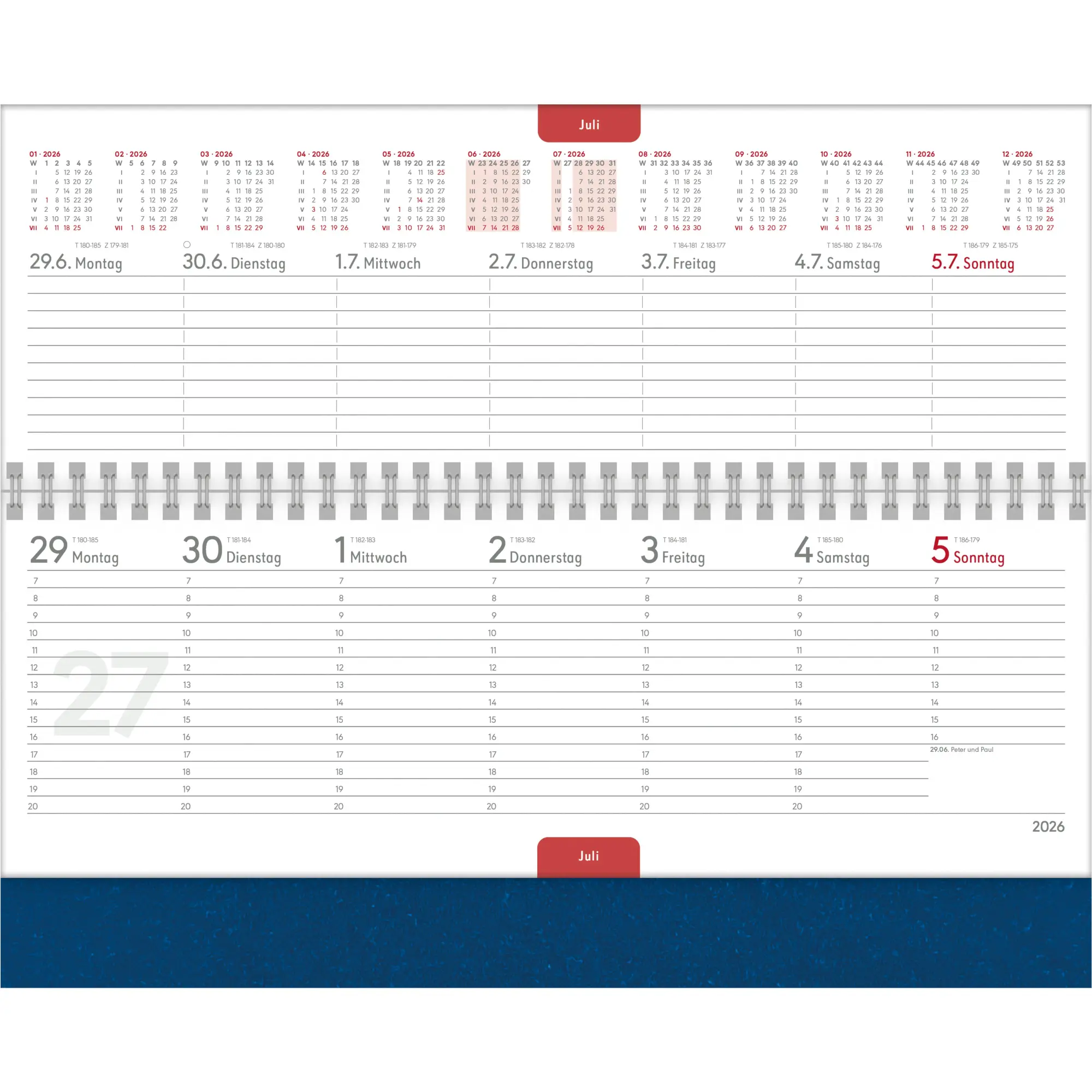 Bild: 4069095002685 | Tisch-Querkalender Nature Line Ocean 2026 - Tisch-Kalender -...