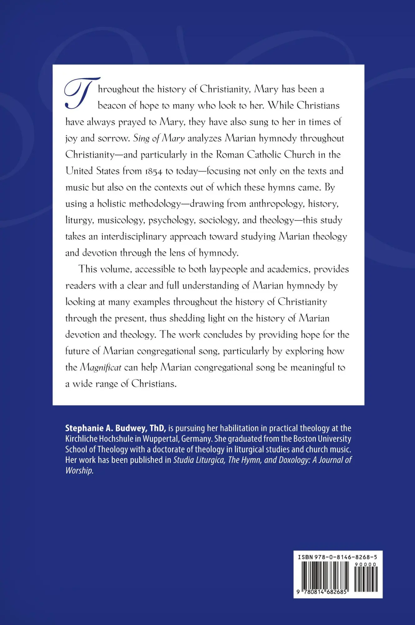 Rückseite: 9780814682685 | Sing of Mary | Stephanie A. Budwey | Taschenbuch | Englisch | 2014