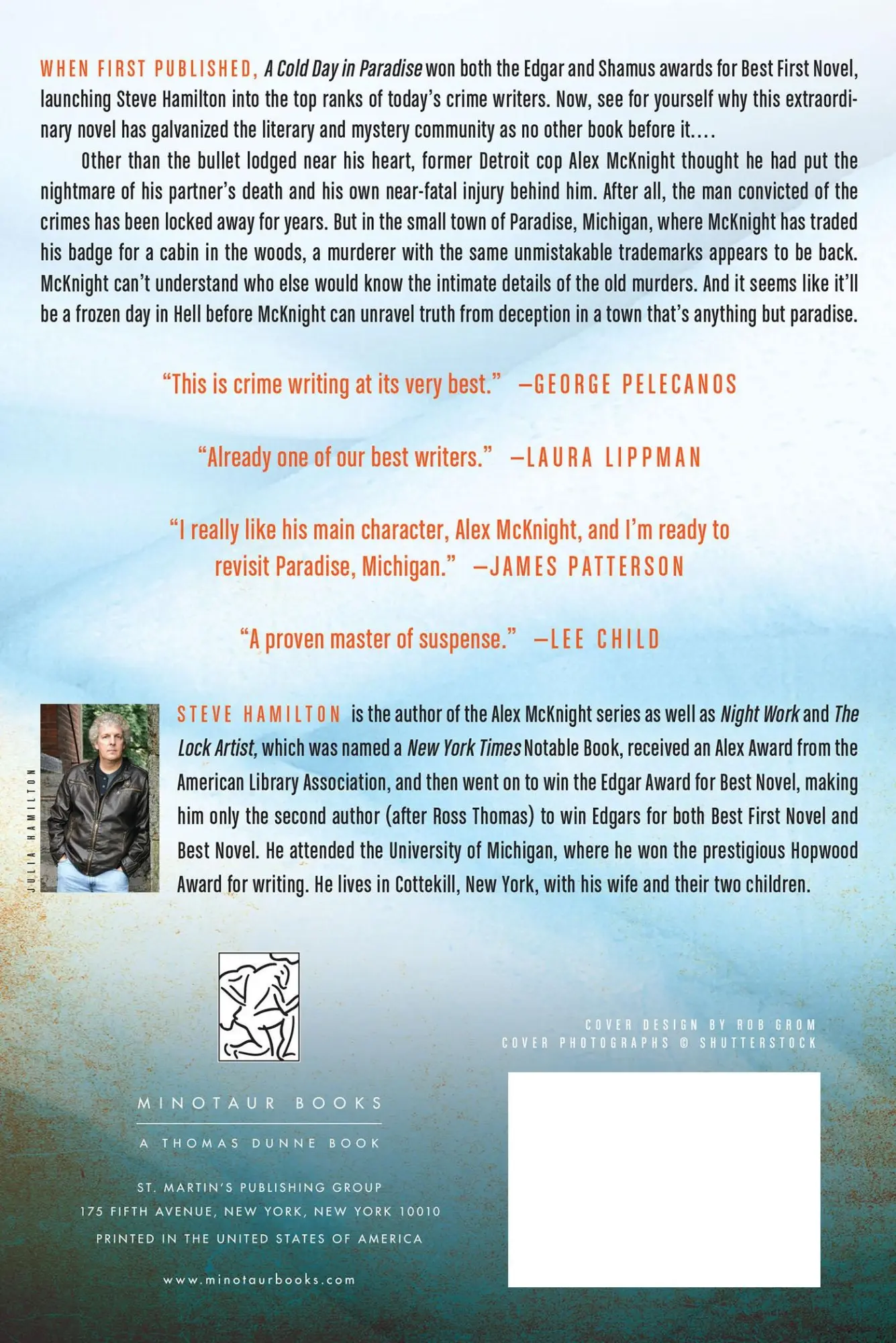 Rückseite: 9781250012685 | A Cold Day in Paradise | Steve Hamilton | Taschenbuch | Englisch
