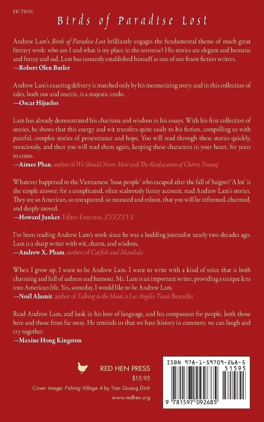 Rückseite: 9781597092685 | Birds of Paradise Lost | Andrew Lam | Taschenbuch | Englisch | 2013