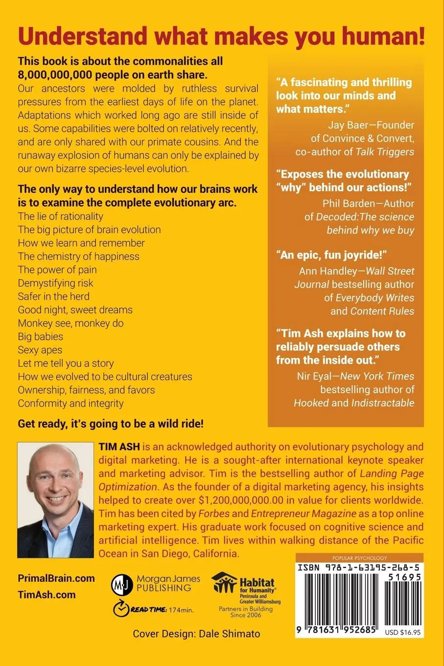 Rückseite: 9781631952685 | Unleash Your Primal Brain | Demystifying How We Think and Why We Act