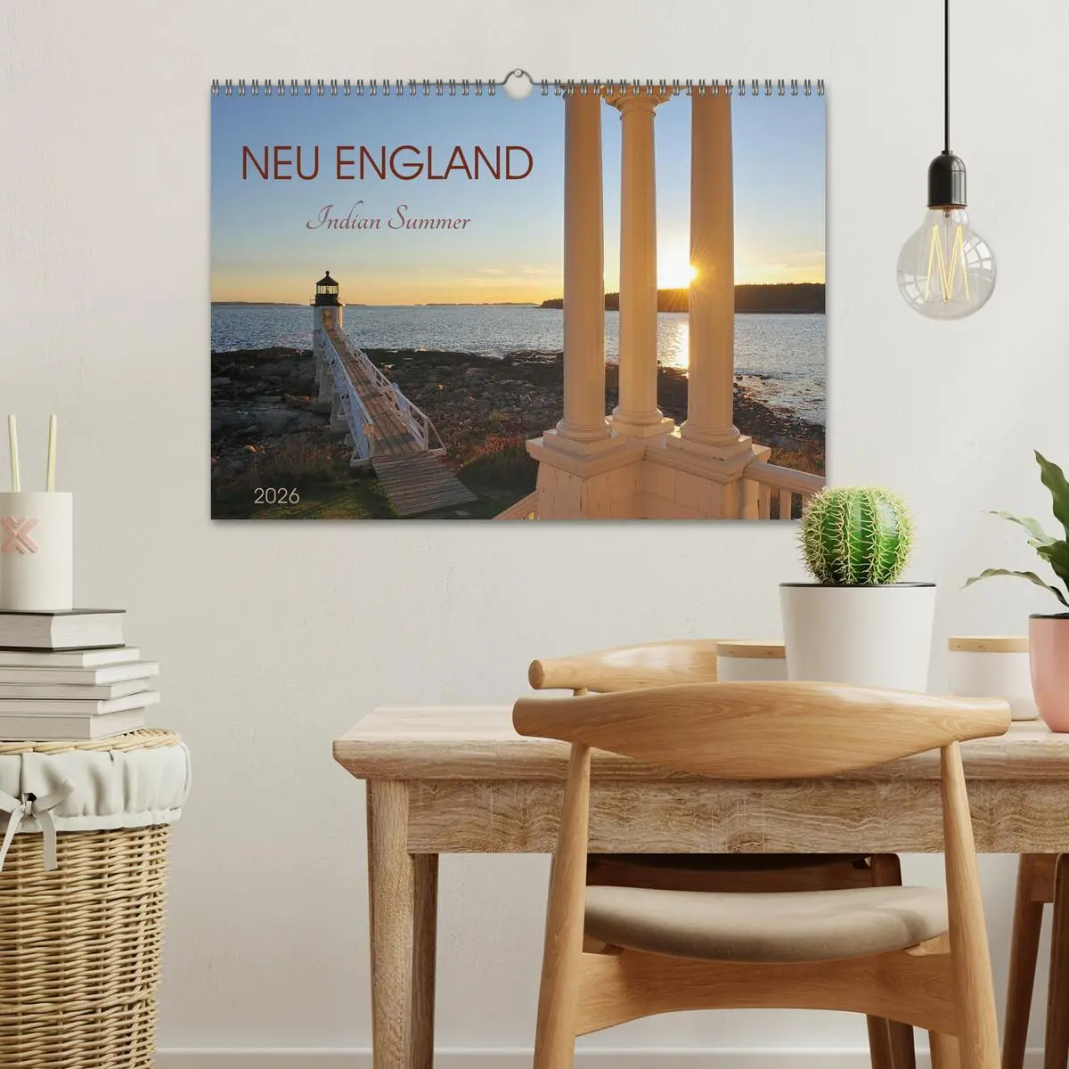 Bild: 9783457372685 | Neu England, Indian Summer (Wandkalender 2026 DIN A3 quer),...