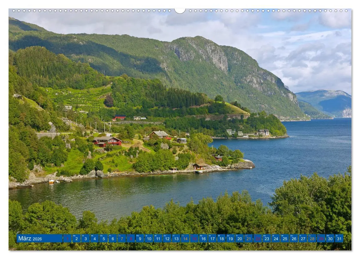 Bild: 9783457822685 | Faszination Skandinavien (Wandkalender 2026 DIN A2 quer), CALVENDO...