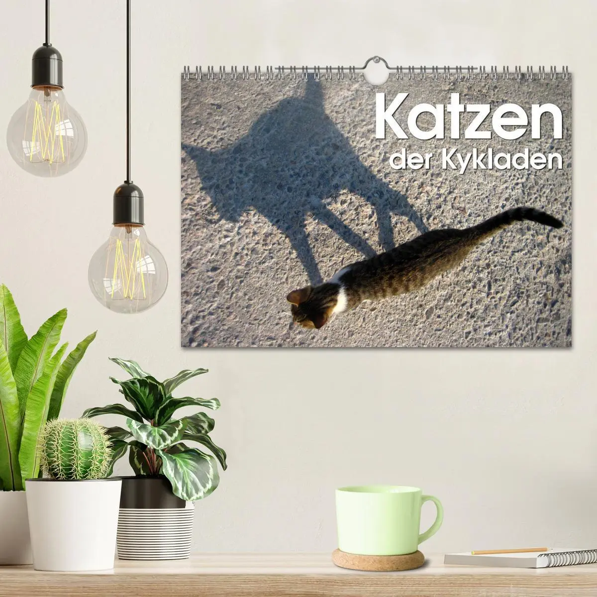 Bild: 9783516152685 | Katzen der Kykladen (Wandkalender 2026 DIN A4 quer), CALVENDO...