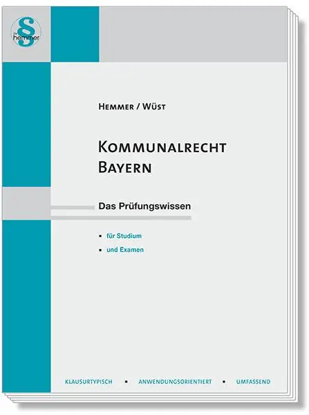 Cover: 9783968382685 | Kommunalrecht Bayern | Das Prüfungswissen für Studium und Examen | IX