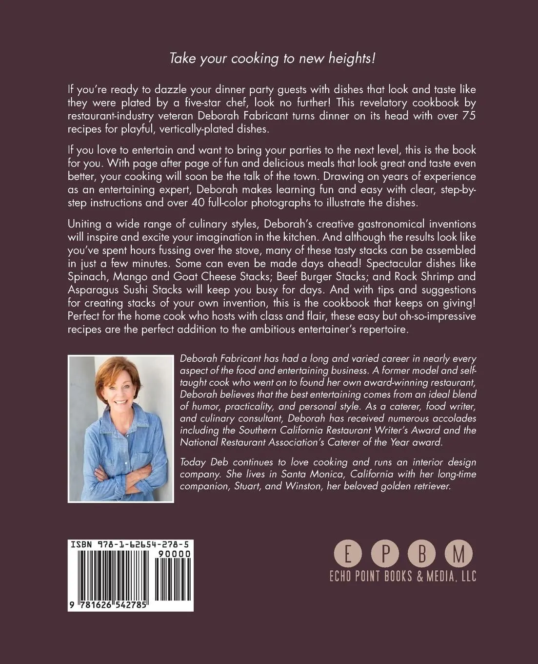 Rückseite: 9781626542785 | Stacks | The Art of Vertical Food | Deborah Fabricant | Taschenbuch