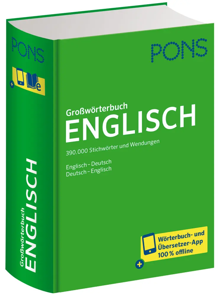 Cover: 9783125162785 | PONS Großwörterbuch Englisch, m. Buch, m. Online-Zugang | Bundle